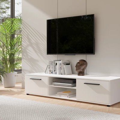 TV stolek ANDELINA - bílý matný