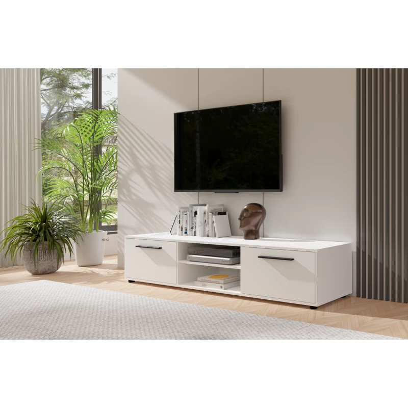 TV stolek ANDELINA - bílý matný