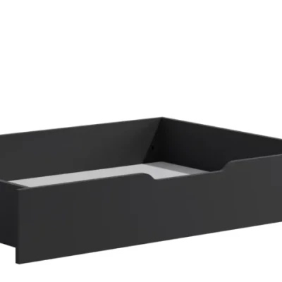 Šuplík pod postel ANDELINA - černý matný