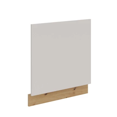 Dvířka pro vestavnou myčku NICOLLA - 60x57 cm, kašmír / dub artisan