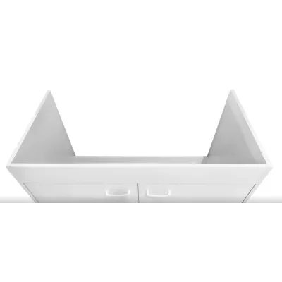 Kuchyňská skříňka pod dřez EDWARD - bílá + dřez ZDARMA