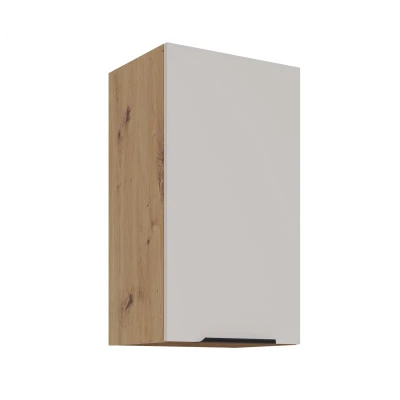 Horní kuchyňská skříňka NICOLLA - šířka 40 cm, kašmír / dub artisan