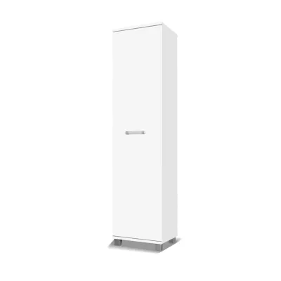 Úzká policová skříň 50 cm ANDOVER - bílá