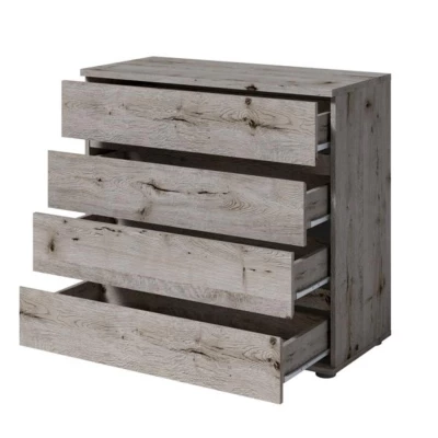 Komoda se šuplíky RIONERO - dub wellington