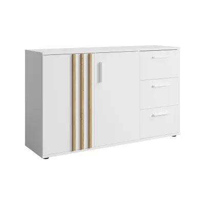 Kombinovaná komoda VANADILO 3 - dub artisan / bílá