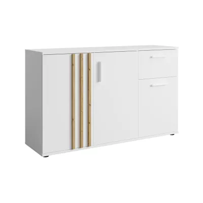 Kombinovaná komoda VANADILO 2 - dub artisan / bílá