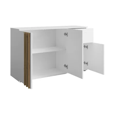 Kombinovaná komoda VANADILO 2 - dub artisan / bílá