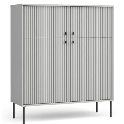 Komoda s dvířky MALAMBO 2 - šedá