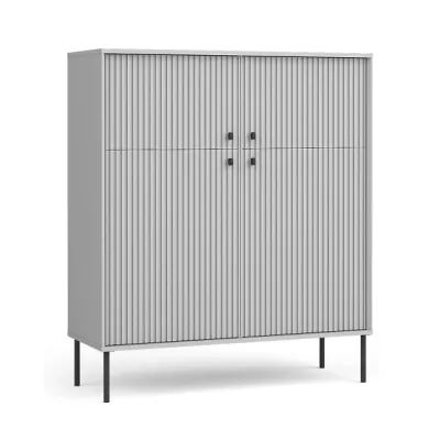 Komoda s dvířky MALAMBO 2 - šedá