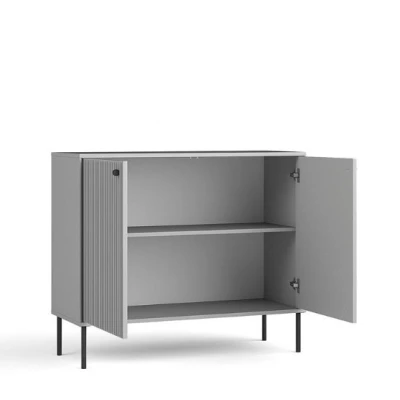 Komoda s dvířky MALAMBO 1 - šedá