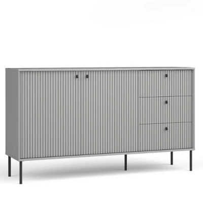 Kombinovaná komoda MALAMBO - šedá