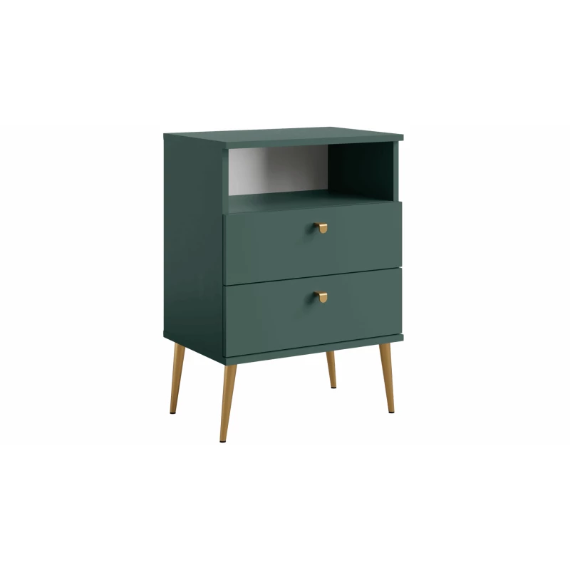 Noční stolek RETIRO 1 - zelený