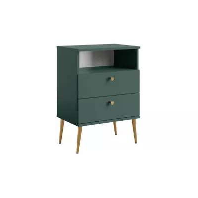 Noční stolek RETIRO 1 - zelený