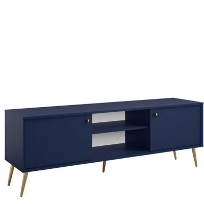 TV stolek PITALITO - tmavý modrý