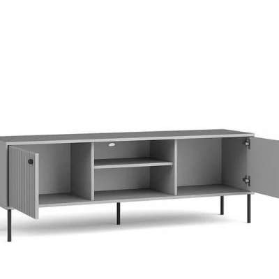 Televizní stolek 157 cm MALAMBO - šedý