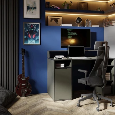 Stolek na počítač CURUMANI - grafitový