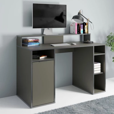 Stolek na počítač CURUMANI - grafitový