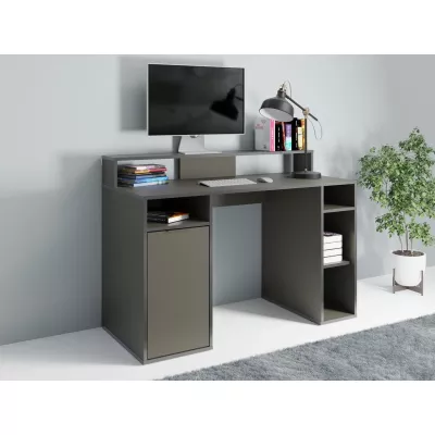 Stolek na počítač CURUMANI - grafitový