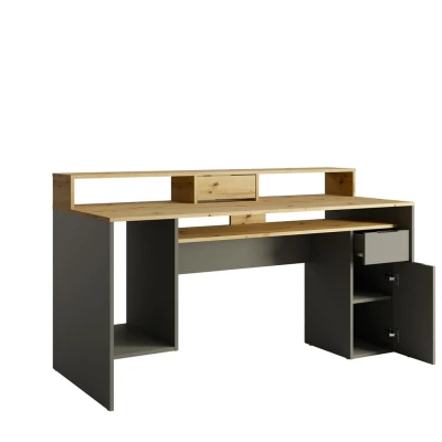 Stolek na počítač MARINILA - grafitový