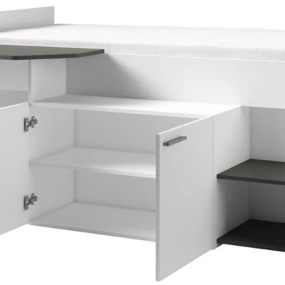 Multifunkční dětská postel 120x200 IBAGUE - bílá