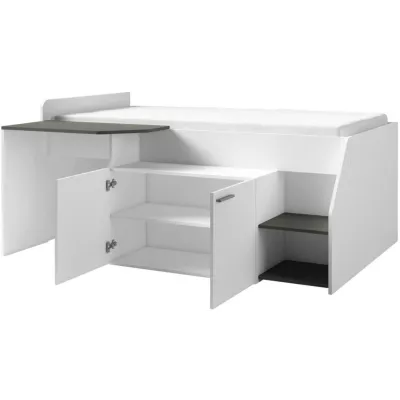 Multifunkční dětská postel 120x200 IBAGUE - bílá