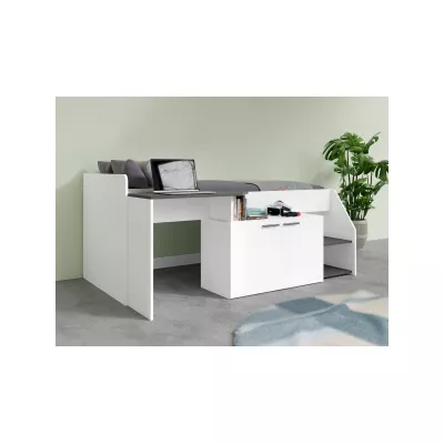 Multifunkční dětská postel 120x200 IBAGUE - bílá