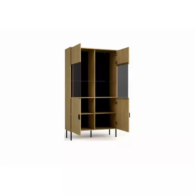 Vysoká vitrína MOSQURA - baltský dub