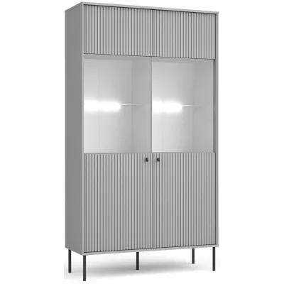 Vitrína do obývacího pokoje MALAMBO - šedá