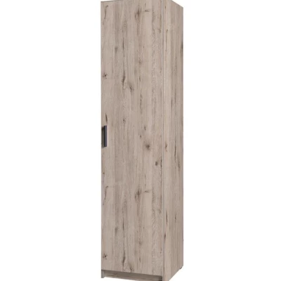 Úzká šatní skříň 45 cm FUNZA 1 - dub wellington