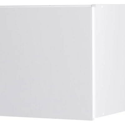 Nástavba na úzkou šatní skříň 45 cm FUNZA 1 - alpská bílá / lesklá bílá