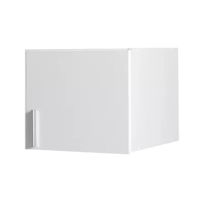 Nástavba na úzkou šatní skříň 45 cm FUNZA 1 - alpská bílá / lesklá bílá