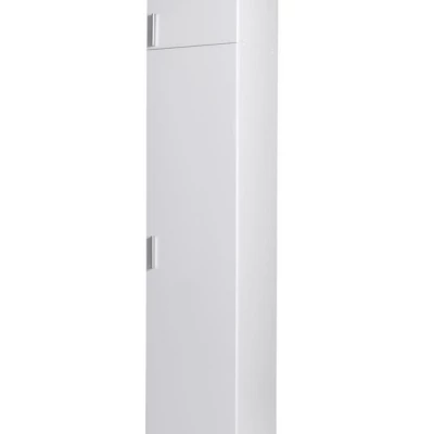 Nástavba na úzkou šatní skříň 45 cm FUNZA 1 - alpská bílá / lesklá bílá