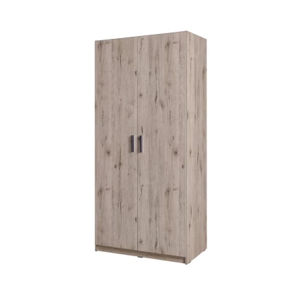 Nástavba na šatní skříň 92 cm FUNZA 2- dub wellington