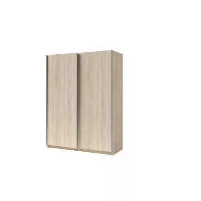 Vysoká šatní skříň 150 cm LORICA - dub sonoma