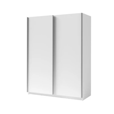 Široká šatní skříň 180 cm LORICA - bílá