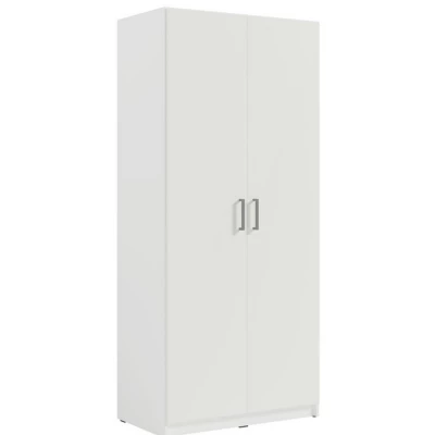 Šatní skříň 91 cm CERETE 2 - bílá