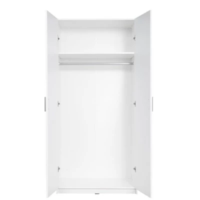 Šatní skříň 91 cm CERETE 2 - bílá