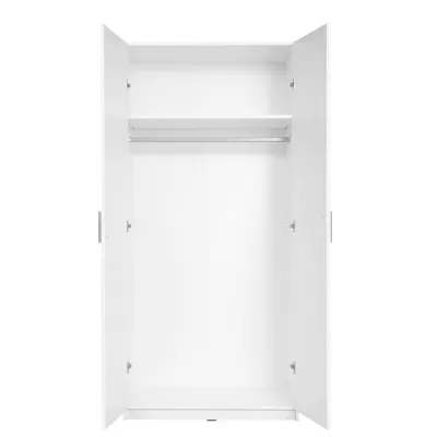 Šatní skříň 91 cm CERETE 2 - bílá
