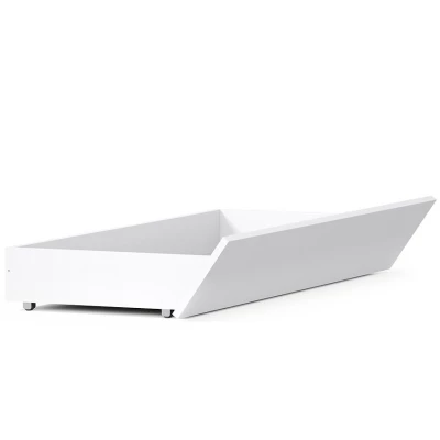 Set 2x šuplík k posteli TURBO - bílý