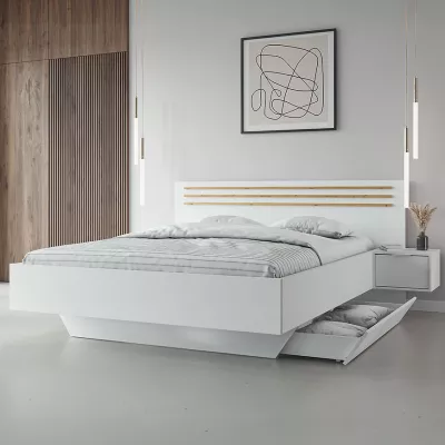 Set 2x šuplík k posteli TURBO - bílý