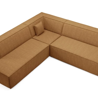 Rohová rozkládací sedací souprava WINDSOR 2 - medová