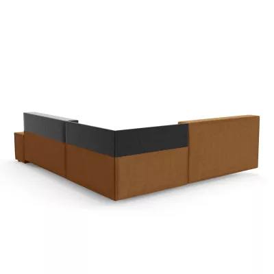 Rohová rozkládací sedací souprava WINDSOR 2 - medová