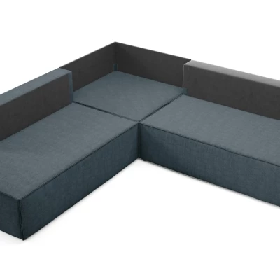 Rohová rozkládací sedací souprava WINDSOR 2 - modrošedá