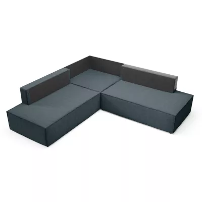 Rohová rozkládací sedací souprava WINDSOR 2 - modrošedá