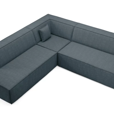 Rohová rozkládací sedací souprava WINDSOR 2 - modrošedá