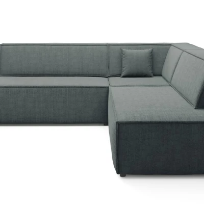 Rohová rozkládací sedací souprava WINDSOR 2 - tmavá šedá