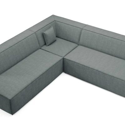 Rohová rozkládací sedací souprava WINDSOR 2 - tmavá šedá