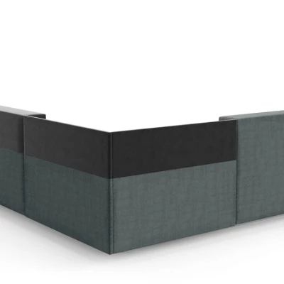 Rohová rozkládací sedací souprava WINDSOR 2 - tmavá šedá