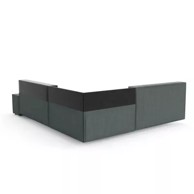 Rohová rozkládací sedací souprava WINDSOR 2 - tmavá šedá