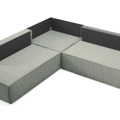 Rohová rozkládací sedací souprava WINDSOR 2 - světlá šedá